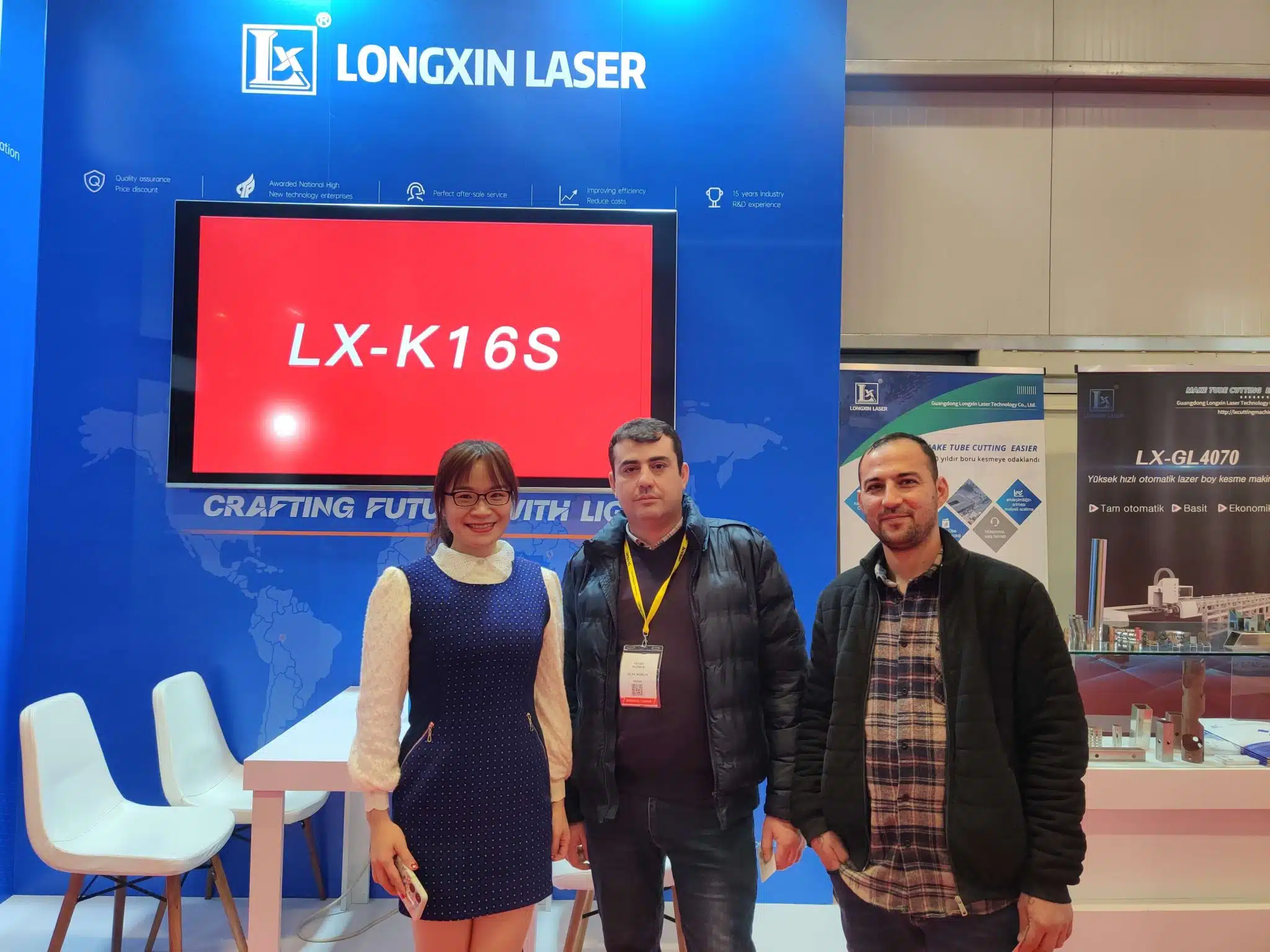 Передовые Лазерные Технологии Longxin Привлекают К Себе Внимание На Выставке BUMATECH В Бурсе, Турция
